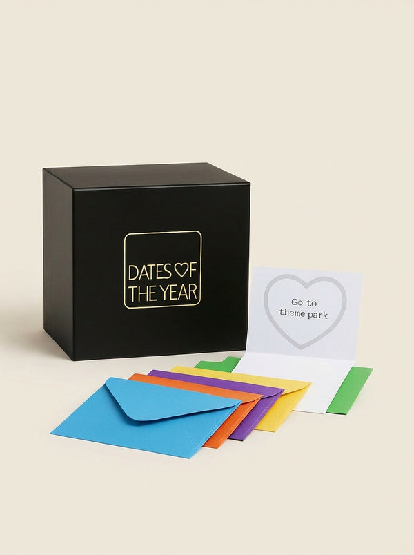 Dates of the Year – 52 Surprise Date Night Idea Cards Gift Box