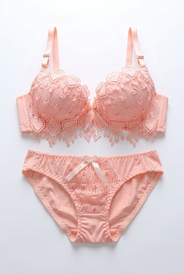 Aurora Embroidered Lingerie Set