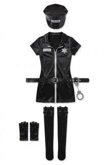 Bold Police Officer Costume -  Cosplay Lingerie Set