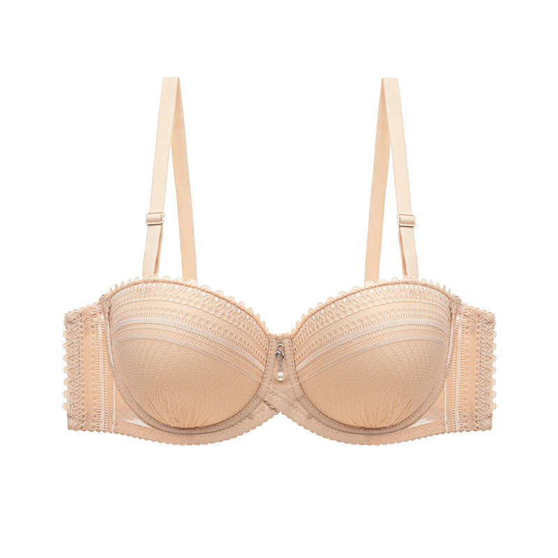 Perla Lace Bra-Nude-34B-Bra-StylinArts
