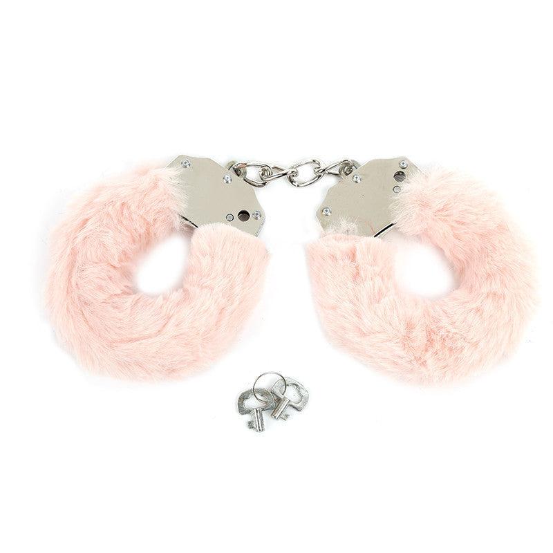 Plush Foreplay Handcuffs-Suspender Belts-StylinArts