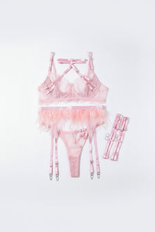Aureline Lattice Chain Bustier