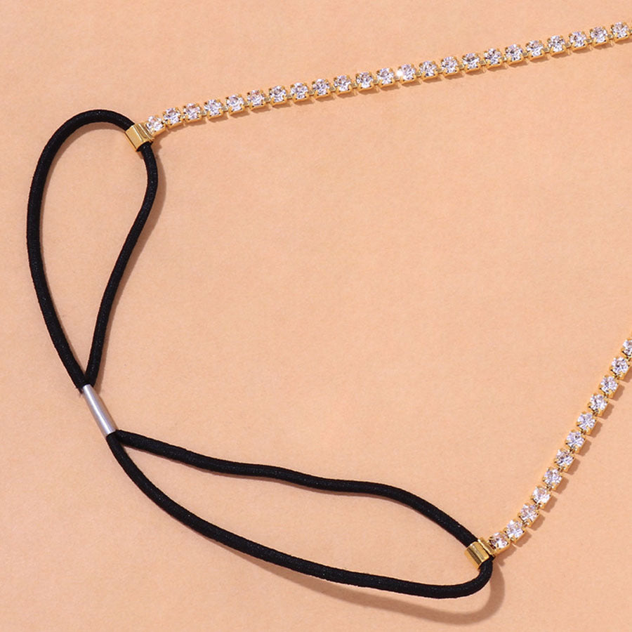 Diamond Drape Thigh Chain – Sparkling Leg Jewelry for Lingerie, Parties & Glam Seduction-Body Jewellery-StylinArts