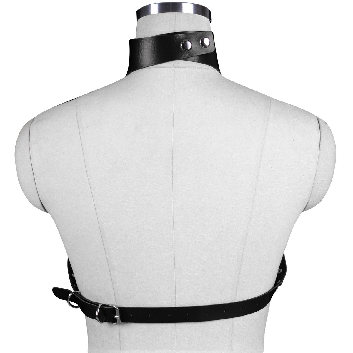 Enchanted Chainmail Leather Harness-Suspender Belts-StylinArts