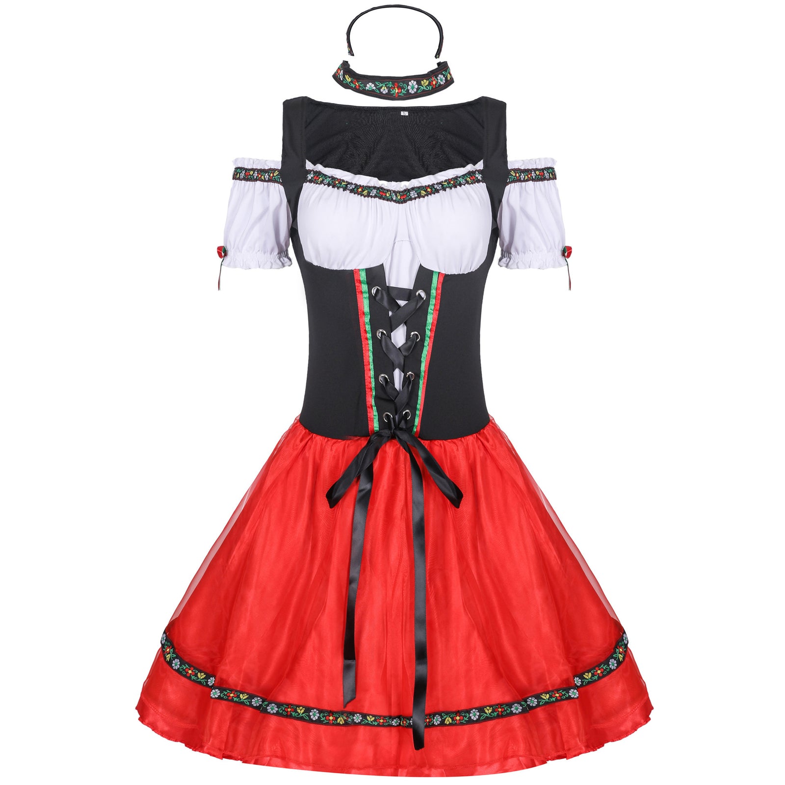 The Bavarian Belle - Oktoberfest-Inspired Mini Dress Costume-Intimate Roleplay Outfits-StylinArts