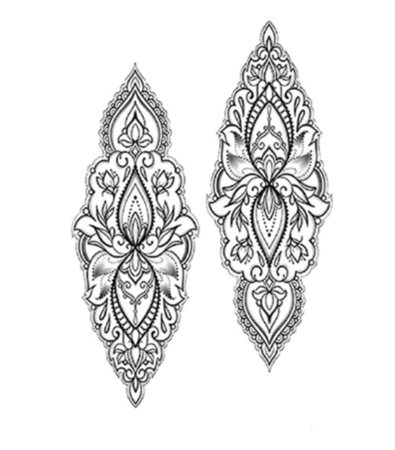 Decorative Tattoo Transfer-Ink Art Styles-StylinArts