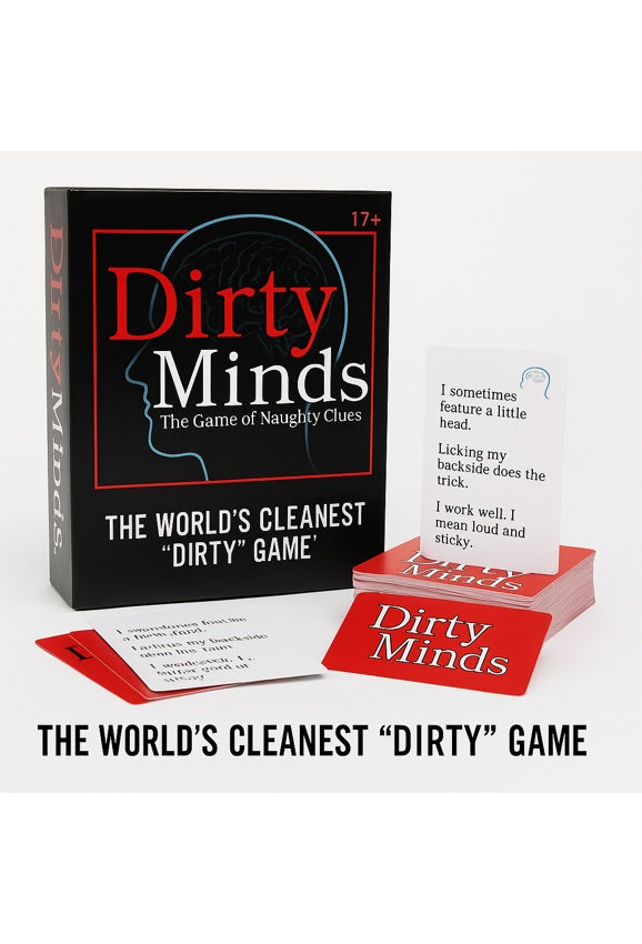 Dirty Minds – The Cleanest Naughty Card Game for Adults-Flirty Fun & Games-StylinArts