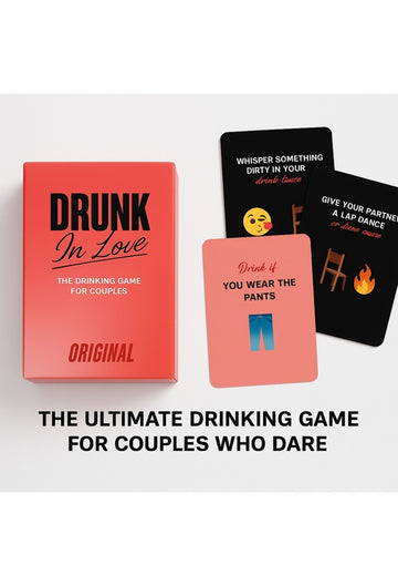 Drunk In Love – The Boldest Drinking Game for Couples Who Dare-Flirty Fun & Games-StylinArts