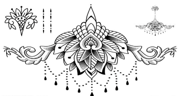 Fashion Stick and Poke Tattoos-Ink Art Styles-StylinArts