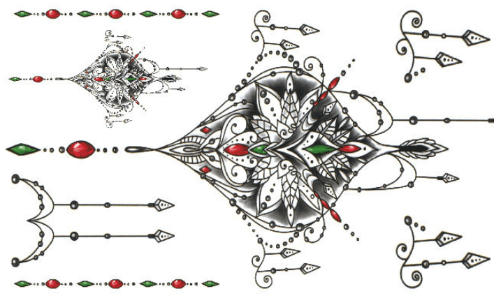 Fashion Stick and Poke Tattoos-Ink Art Styles-StylinArts