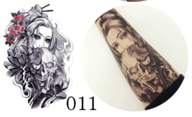 Ink Art Appliqué - Tattoo Sticker-Ink Art Styles-StylinArts