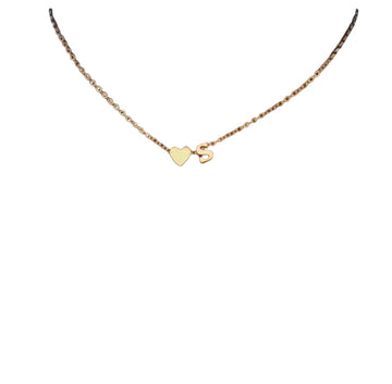 ternal Affinity: Heart Letter Initial Pendant-Necklace-StylinArts