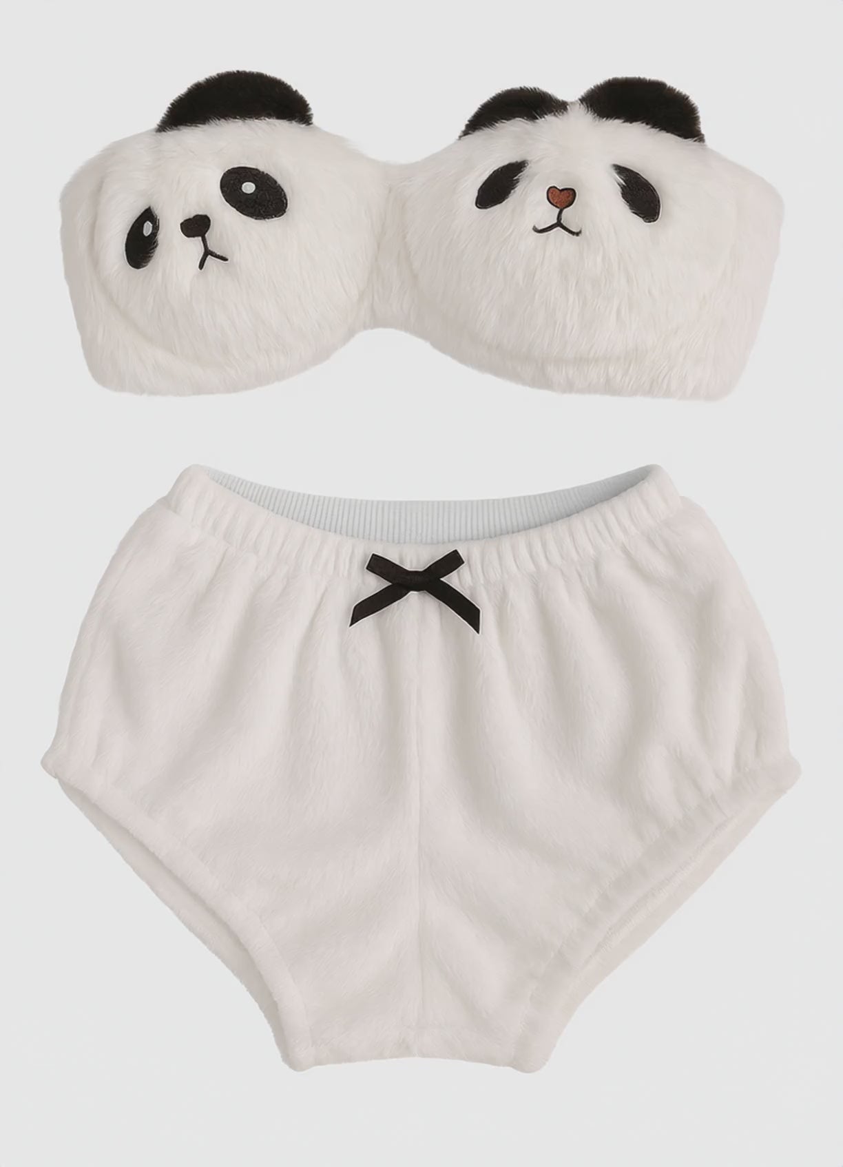 Noelle Plush Panda Lounge Set