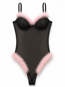 Celestia Crystal Feather Bodysuit
