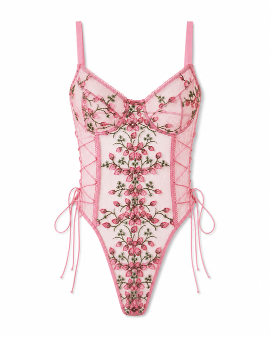 Lunaria Embroidered Bodysuit