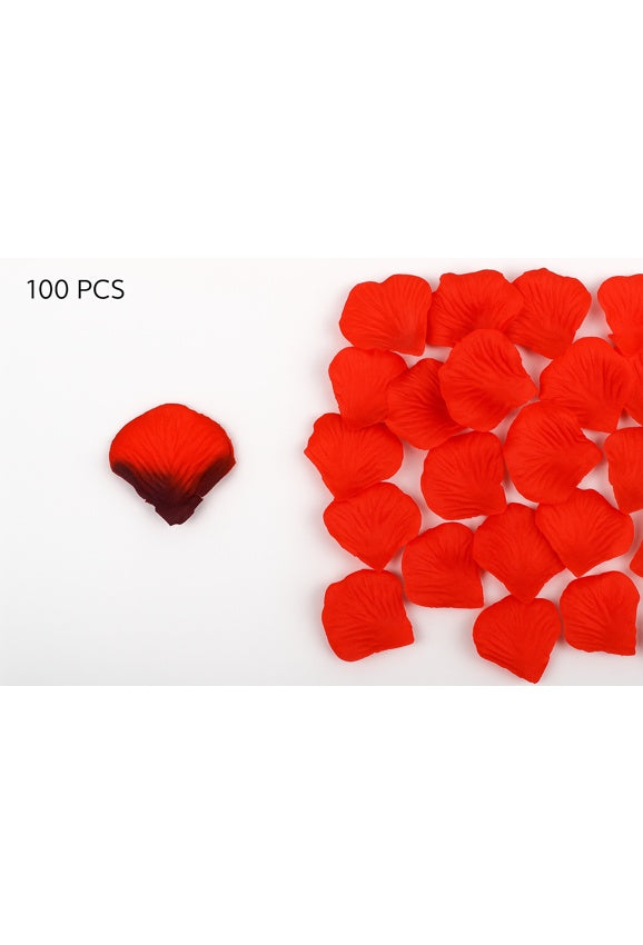 Romantic Artificial Rose Petals – 100pcs Non-Woven Fabric for Weddings, Proposals & Special Occasions