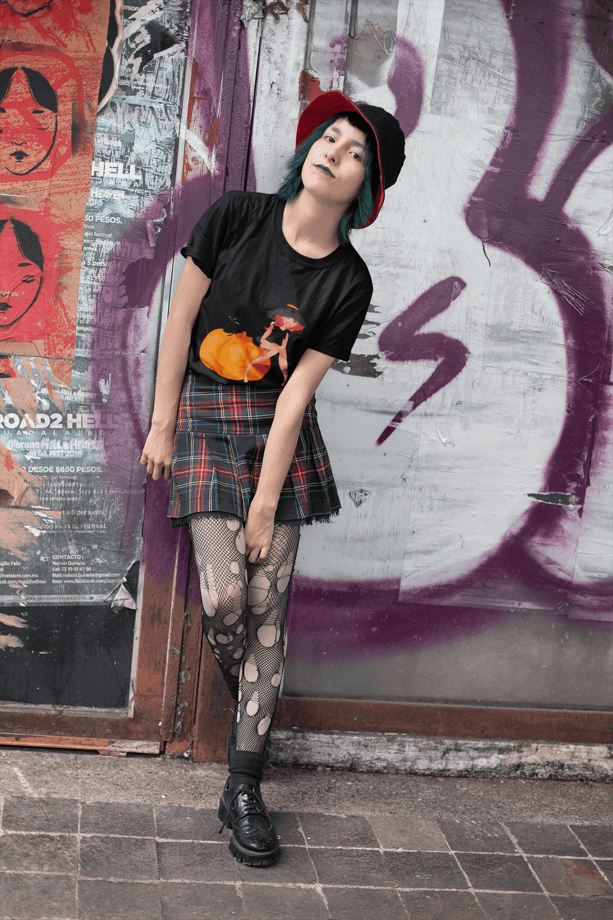 Wicked Witchery-Black-S-Regular Fit Tee-StylinArts