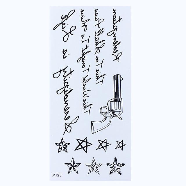 Fashionable Waterproof Arm Tattoo Stickers-Ink Art Styles-StylinArts