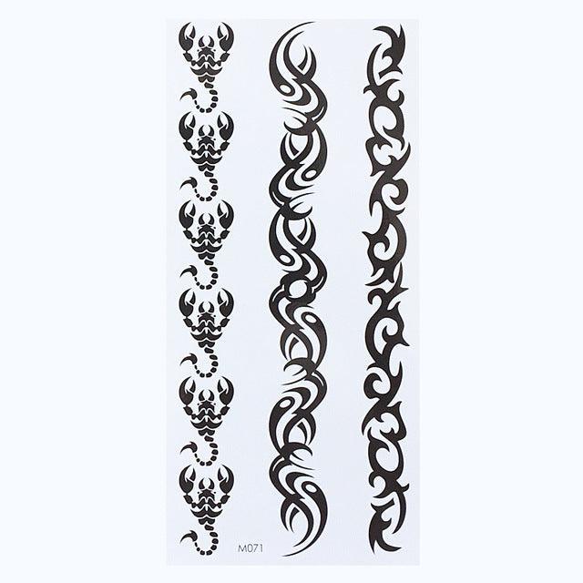 Fashionable Waterproof Arm Tattoo Stickers-Ink Art Styles-StylinArts