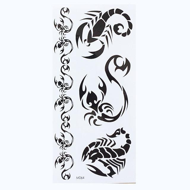 Fashionable Waterproof Arm Tattoo Stickers-Ink Art Styles-StylinArts