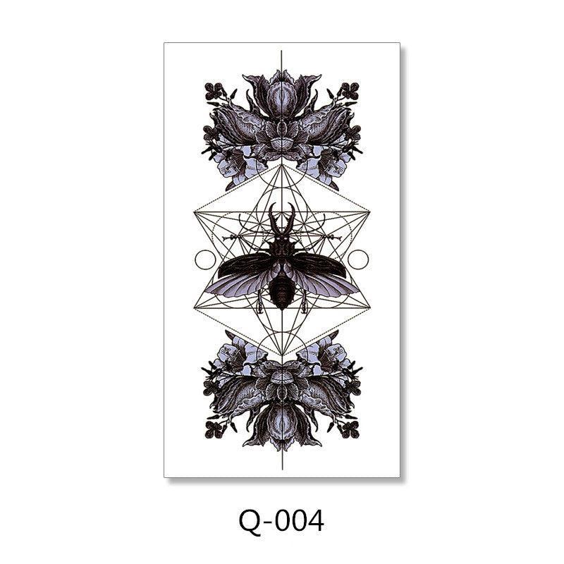 Flower Arm Tattoo Sticker-Ink Art Styles-StylinArts