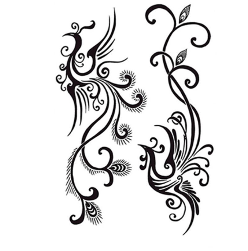 Decorative Tattoo Transfer-Ink Art Styles-StylinArts