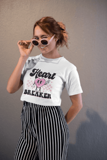 Heart Breaker Valentine’s T-Shirt – Retro Cartoon Cute & Cheeky Tee