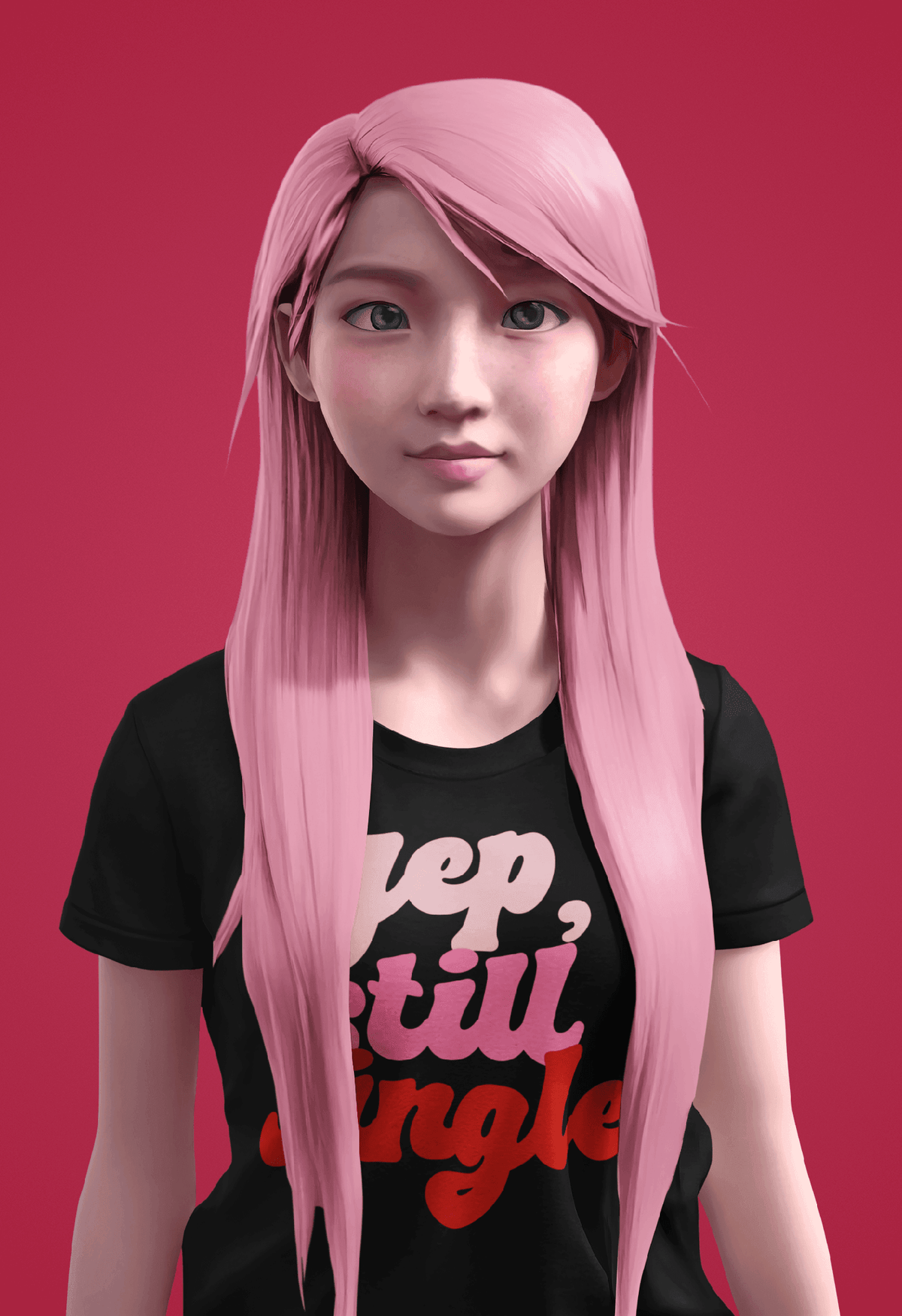 Yep, Still Single Anti-Valentine’s Tee-White-S-Regular Fit Tee-StylinArts