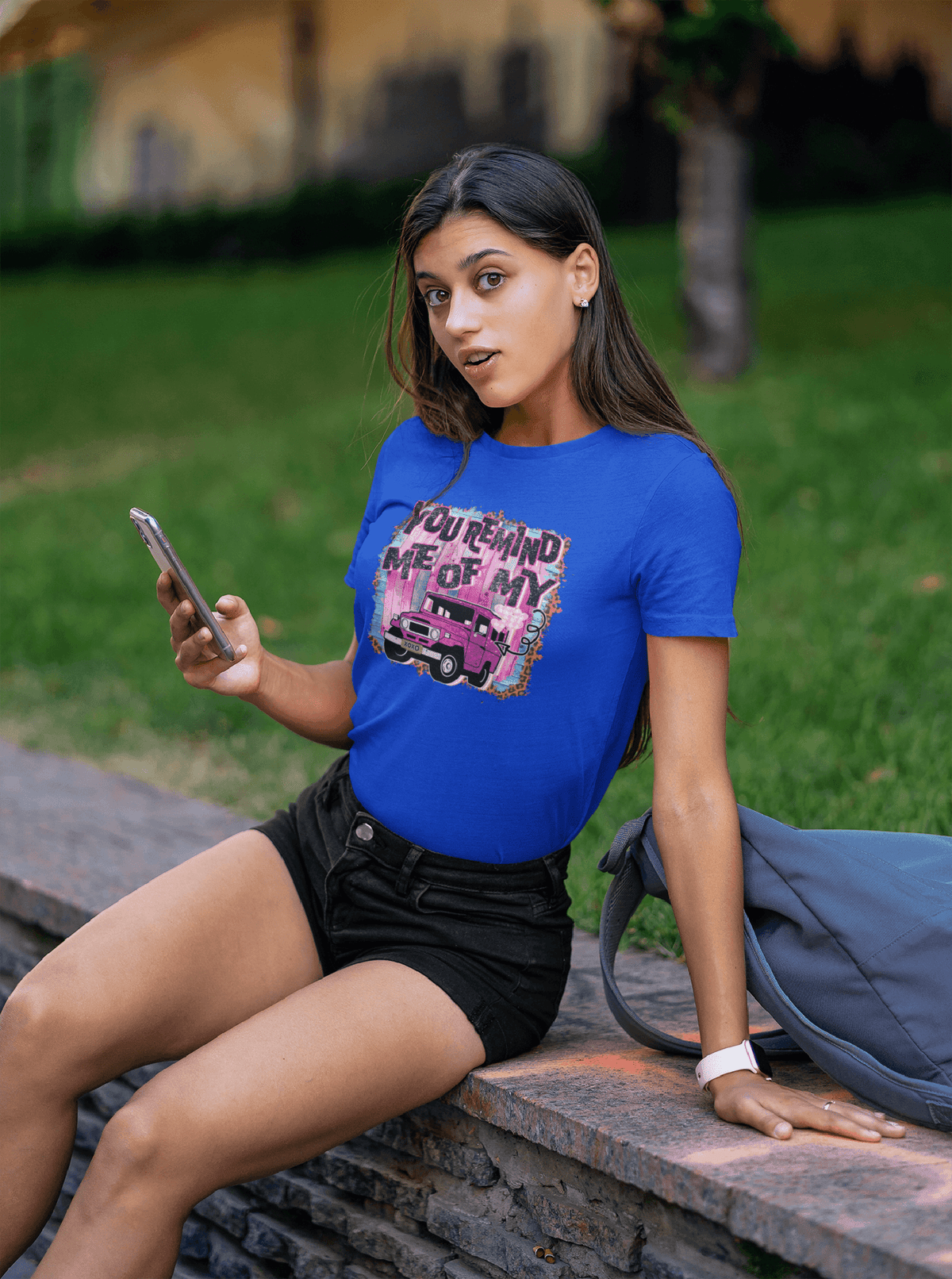 You Remind Me of My Jeep Valentine’s Tee-White-S-Regular Fit Tee-StylinArts