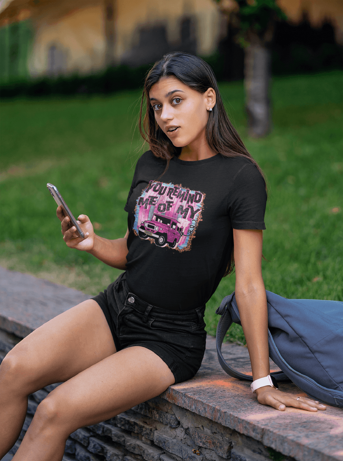 You Remind Me of My Jeep Valentine’s Tee-White-S-Regular Fit Tee-StylinArts