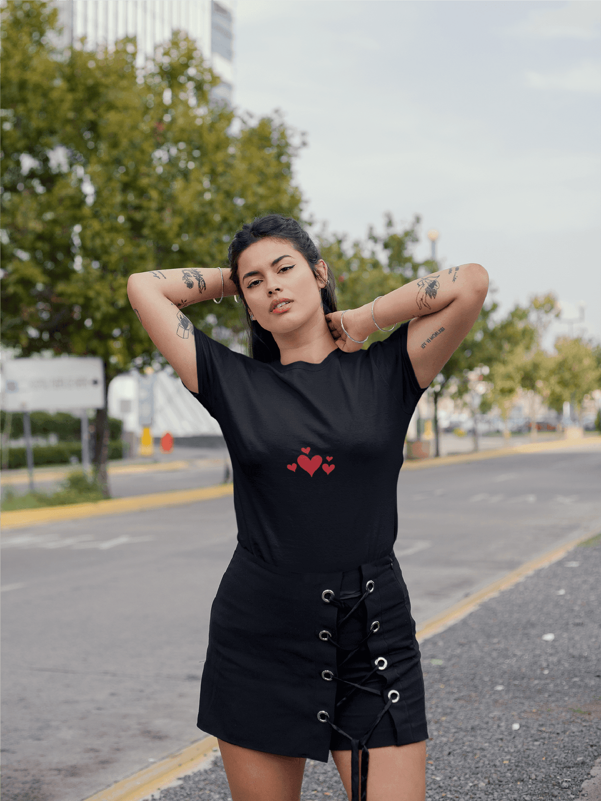 Yep, Still Single – Flirty Valentine’s Day Tee-Black-S-Regular Fit Tee-StylinArts